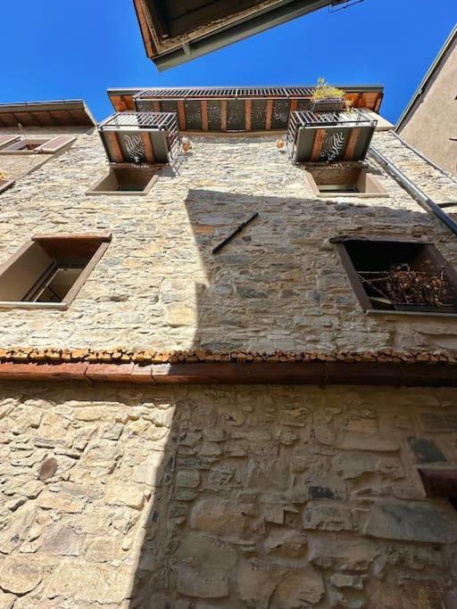 Romantic Home Stone With Amazing View Lake Of Como And Oleandra ลาโญ ภายนอก รูปภาพ