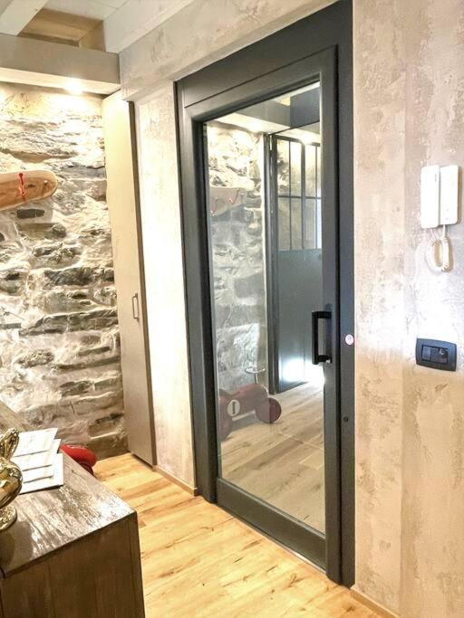 Romantic Home Stone With Amazing View Lake Of Como And Oleandra ลาโญ ภายนอก รูปภาพ