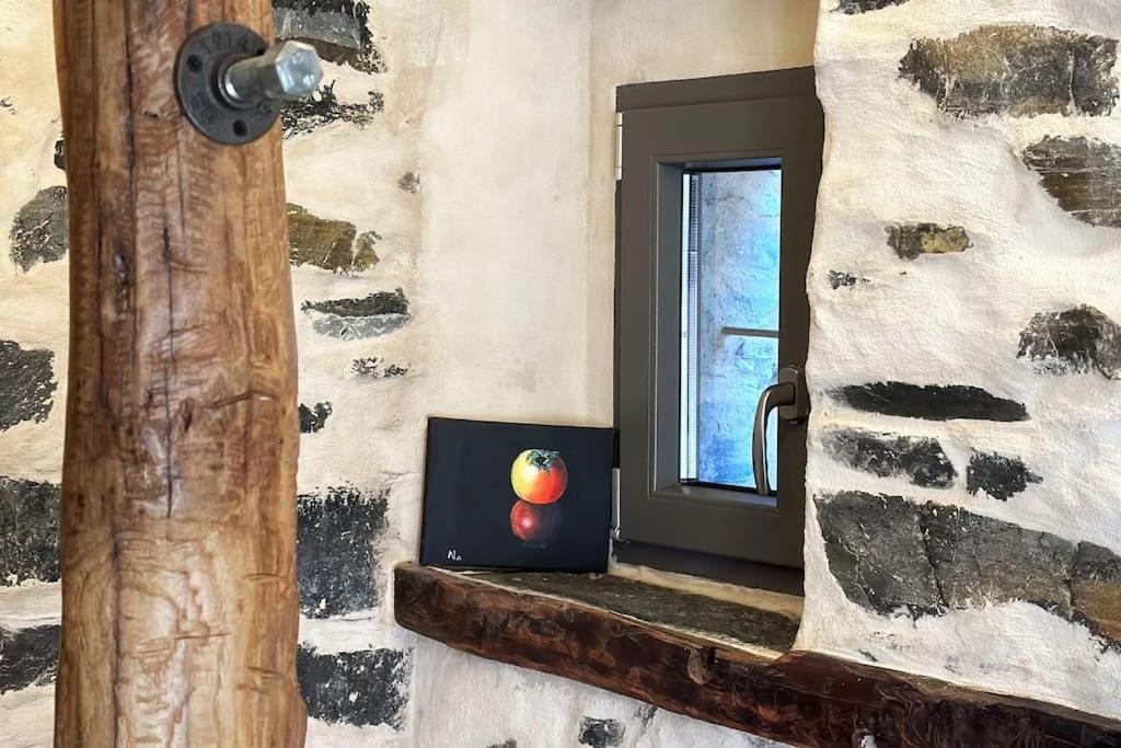 Romantic Home Stone With Amazing View Lake Of Como And Oleandra ลาโญ ภายนอก รูปภาพ